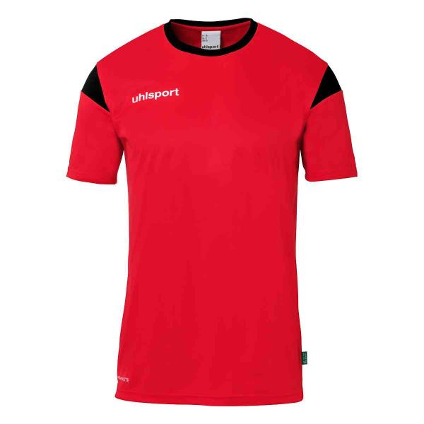 uhlsport Trikot SQUAD 27 rot/schwarz | 116 | Kurzarm