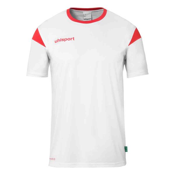 uhlsport Trikot SQUAD 27 weiß/rot | 116 | Kurzarm