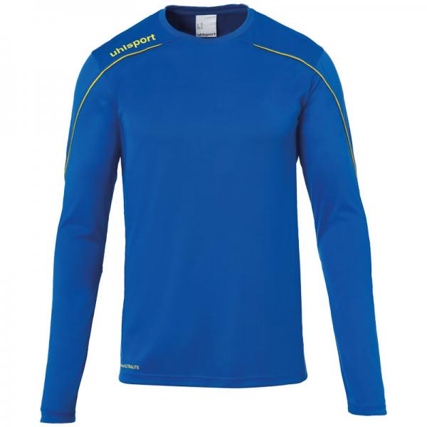 uhlsport Trikot STREAM 22 - langarm azurblau-gelb | 116 | Langarm