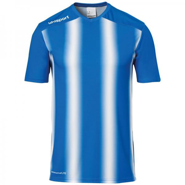 uhlsport Trikot STRIPE 2.0 - kurzarm azurblau/weiß | 116 | Kurzarm