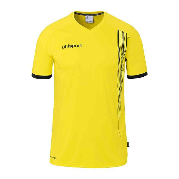 uhlsport Trikot IMPULSE limonengelb/schwarz | 116 | Kurzarm