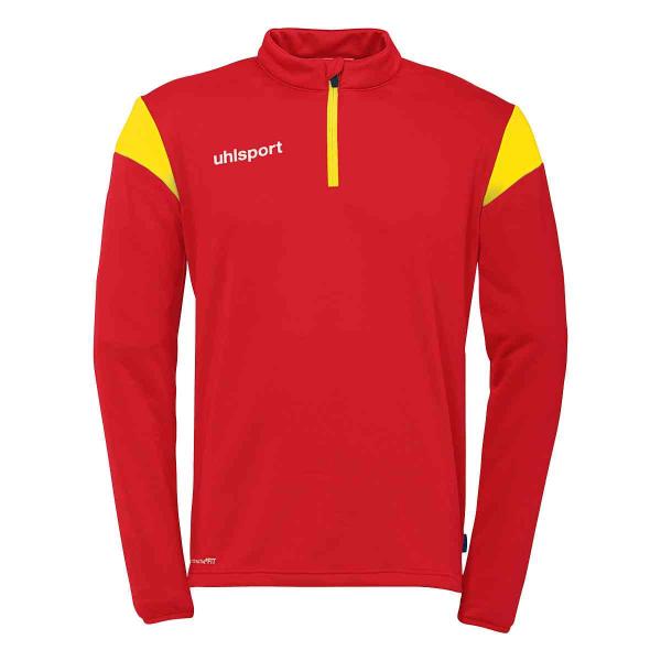uhlsport Ziptop SQUAD 27 rot/limonengelb | 116