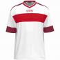 weiß/rot | S | Kurzarm