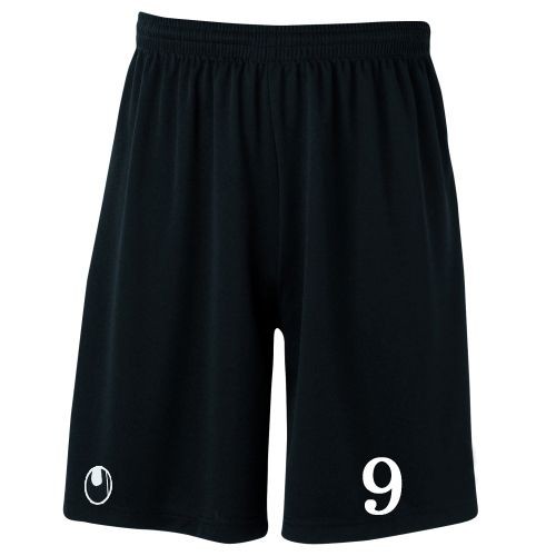 Nummer auf der Hose (links) 