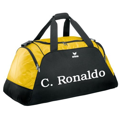 Individuellem Spielername auf Tasche 