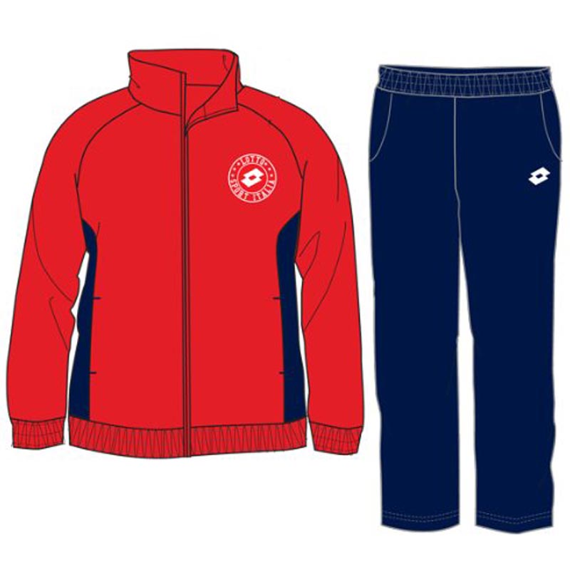 Lotto Trainingsanzug KIDS (red/white) 