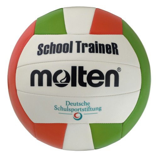 molten Volleyball V5STC (weiß/rot/grün) 