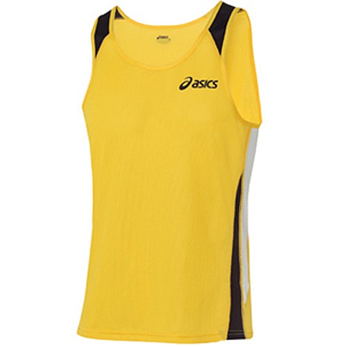 asics Tops EMERY TEAM SINGLET(spectra yellow) 