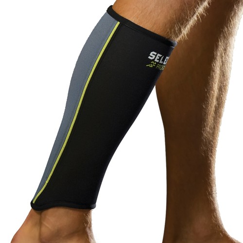 Select Wadenbandage CLASSIC 6110 (schwarz/grau/lime) 
