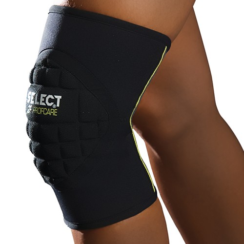 Select Knieschoner CLASSIC 6202 W (schwarz/grau/lime) 