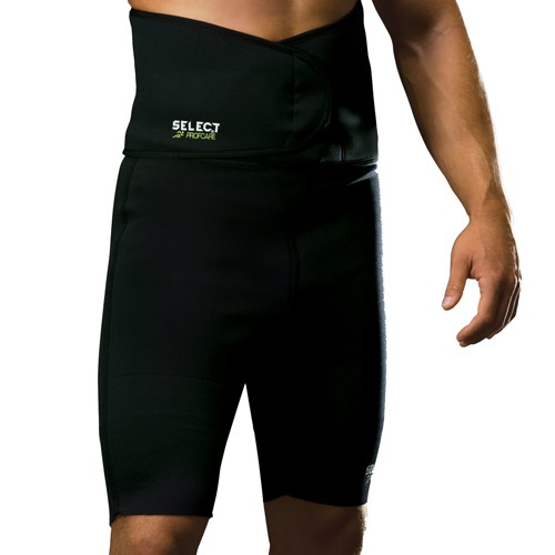 Select Lendenbandage CLASSIC 6410 (schwarz/grau/lime) 