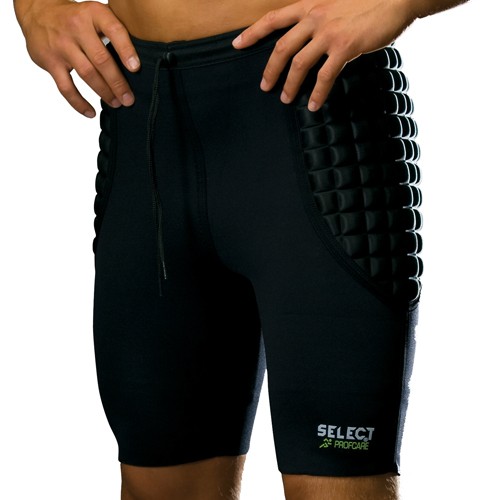 Select Torwart Thermohose CLASSIC 6420 Fußball(schwarz/grau/lime) 