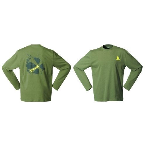 spalding Longsleeve CROSSOVER(khaki) 