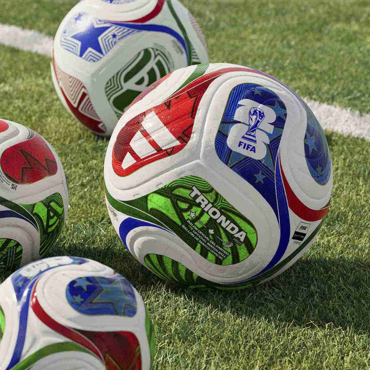 adidas Fußball WM 2026 TRIONDA PRO - offizieller Spielball 