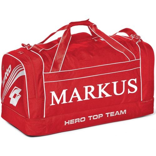 Individuellem Spielername auf Tasche 