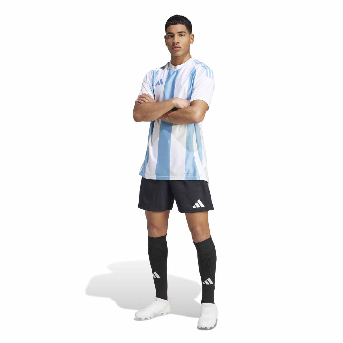 adidas Trikot STRIPED 24 - kurzarm 