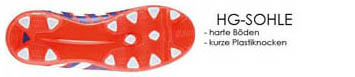 Fussballschuhe mit HG-Sohle
