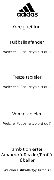 adidas Fussballschuh X Spielertyp